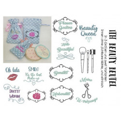 ITH Stickserie - Beauty Beutel